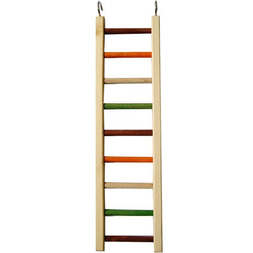 Medium Wooden Hanging Ladder 20″ X 5.25″ 1/2″ Diameter 1 Each by A&E Cage Company