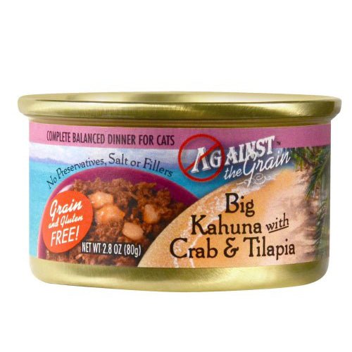 Against the Grain, Against the Grain Big Kahuna With Crab & Tilapia Dinner Wet Cat Food