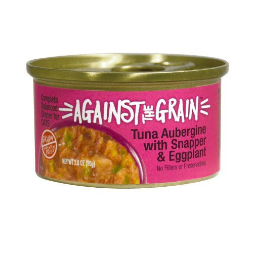 Against the Grain, Against the Grain Tuna Aubergine With Snapper & Eggplant Dinner Wet