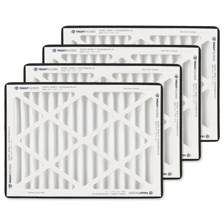 4 Pack Merv-11 Filter for Purecare 1350 IG/ Purecare 1350 Air Filtration System