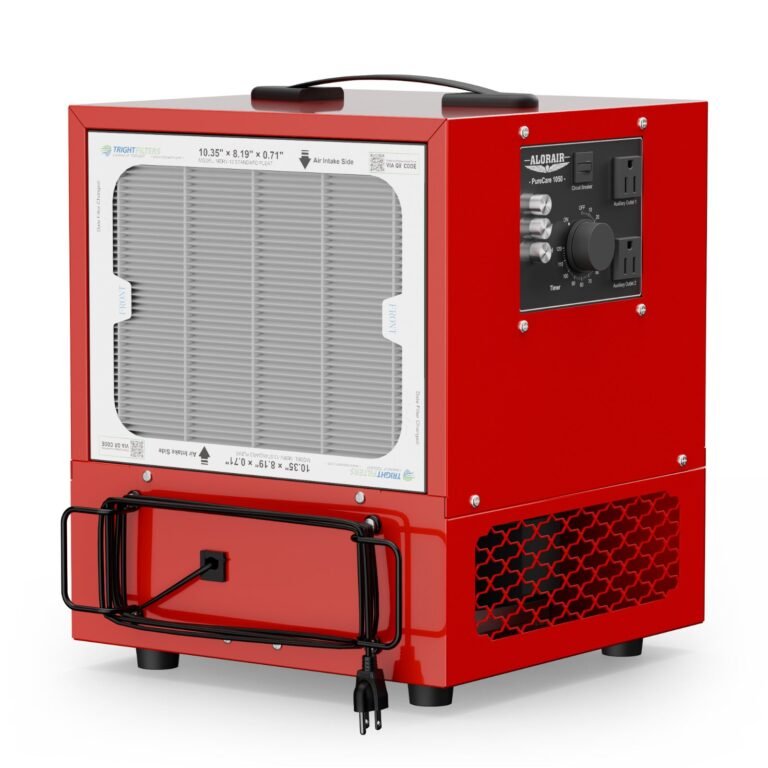 Alorair 1050 CFM Portable Air Filtration Systems For Woodworking Shop