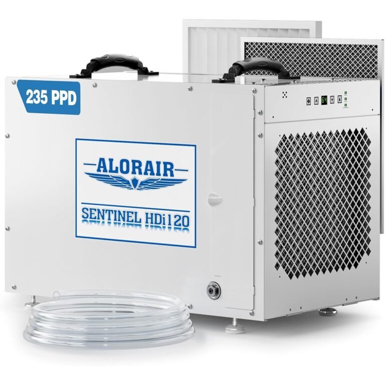 AlorAir 235 PPD Crawl Space Dehumidifier with Pump and Drain Hose