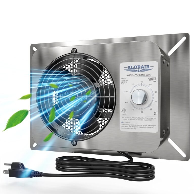 ALORAIR 300CFM Crawlspace Ventilation Fan