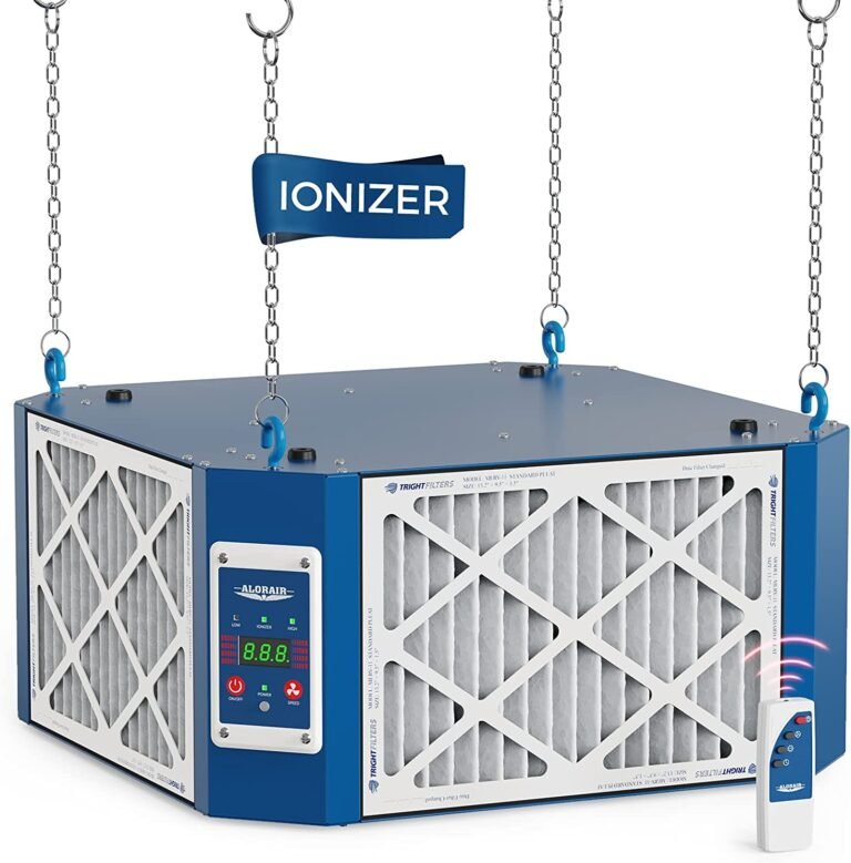 AlorAir 360 Degree Intake Air Filtration System (1350 CFM) (Built-in Ionizer) for
