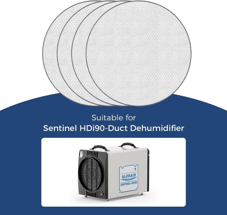 AlorAir® 4 Pack MERV-8 Filter for Sentinel HDi90-Duct