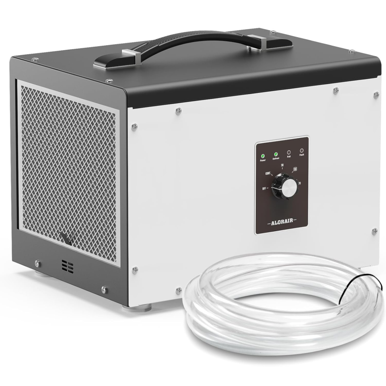 AlorAir 70 PPD Crawl Space Dehumidifier with Drain Hose — Sentinel Hs35 1000 Sq Ft