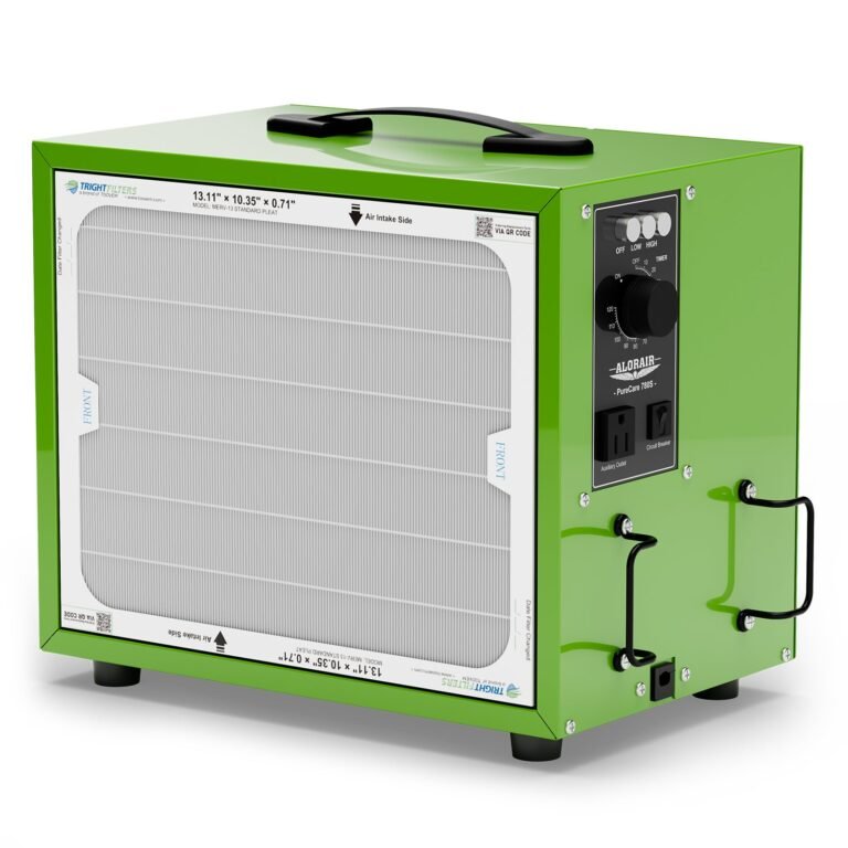 Alorair 780 CFM Portable Air Filtration Systems For Woodworking Shop