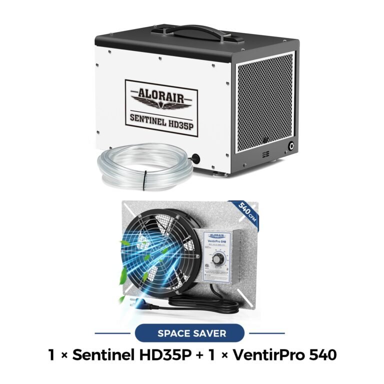 Alorair Combo Package for Crawl Spaces,Basements