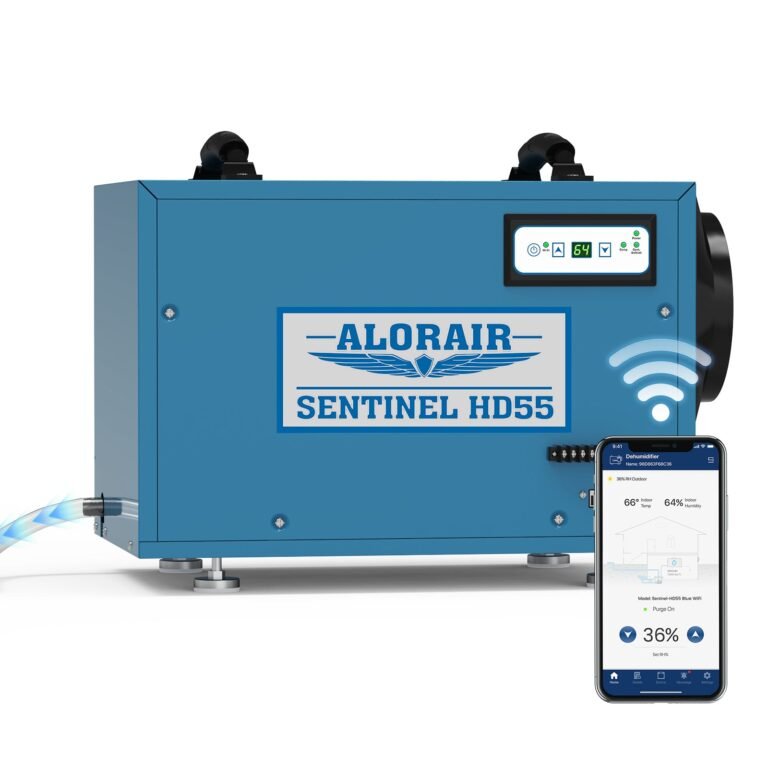 AlorAir Wi-Fi 113 PPD Crawlspace Dehumidifier