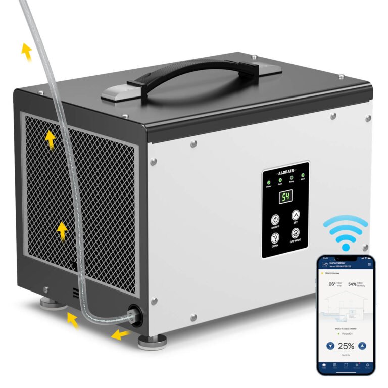 AlorAir WiFi 70 PPD Crawl Space and Basement Dehumidifier