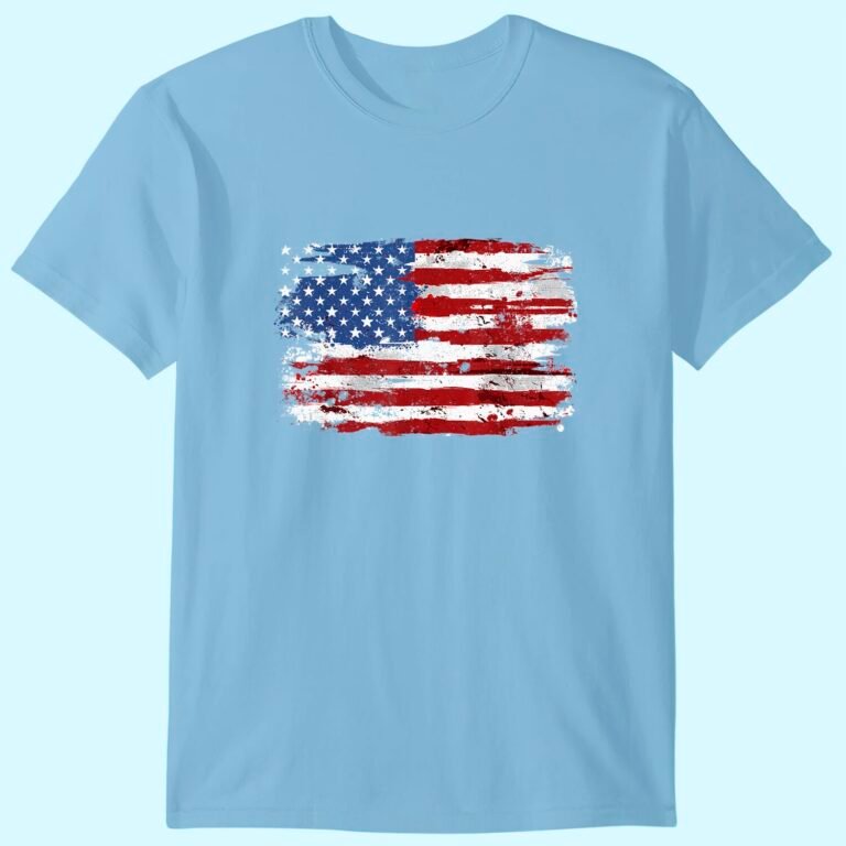American Flag Usa United States Of America Us 4th Of July T-shirt