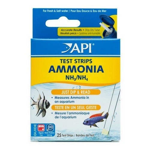 API, Ammonia Test Strips, 25 Strips