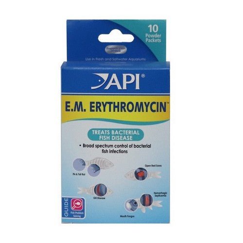 API, E.M. Erythromycin Powder, 10 Packets