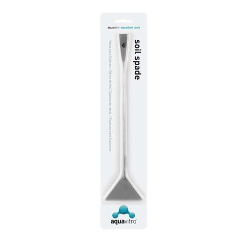aquavitro, aquavitro Stainless Steel Soil Spade Aquarium Tool, Silver, 1 Each/12.5 in