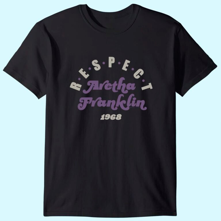 Aretha Franklin Respect 1968 T-shirt