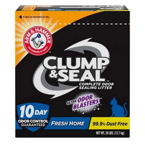 Arm & Hammer, Arm & Hammer Clump & Seal Fresh Home Cat Litter, 28 Lbs