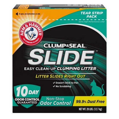 Arm & Hammer, Arm & Hammer Slide Non-Stop Odor Control Clumping Cat Litter, 28 Lbs
