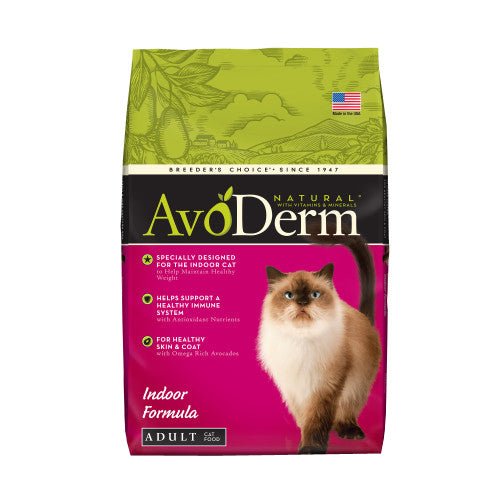 Avoderm, AvoDerm Natural Indoor Formula Adult Dry Cat Food, 1 Each/11 lb
