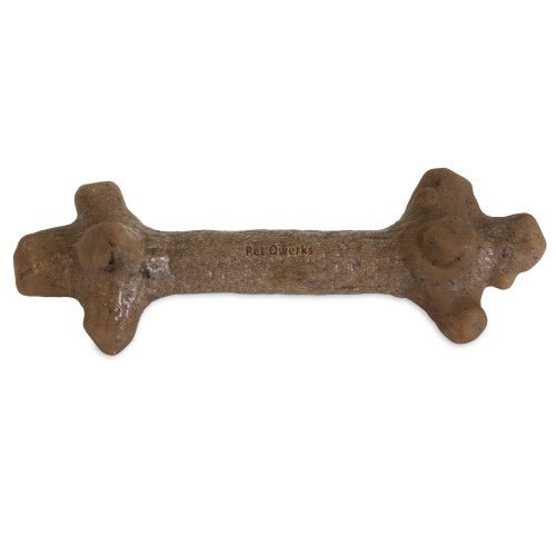 Barkbone, Pet Qwerks Barkbone Natural Instincts Nylon Stick Dog Chew Toy, Peanut Butter — 1 Each Medium