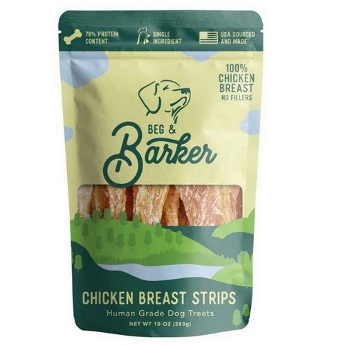 Beg and Barker, Beg & Barker Chicken Breast Strip Dog Treats, 10 Ounces