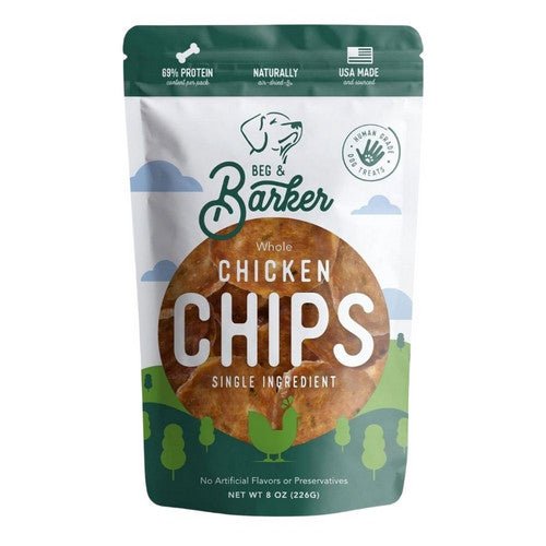 Beg and Barker, Beg & Barker Whole Chicken Chips Dog Treats, 8 Ounces