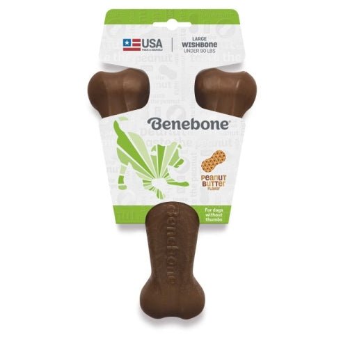 Benebone Llc, Benebeone Large Peanut Wishbone, 1 Each