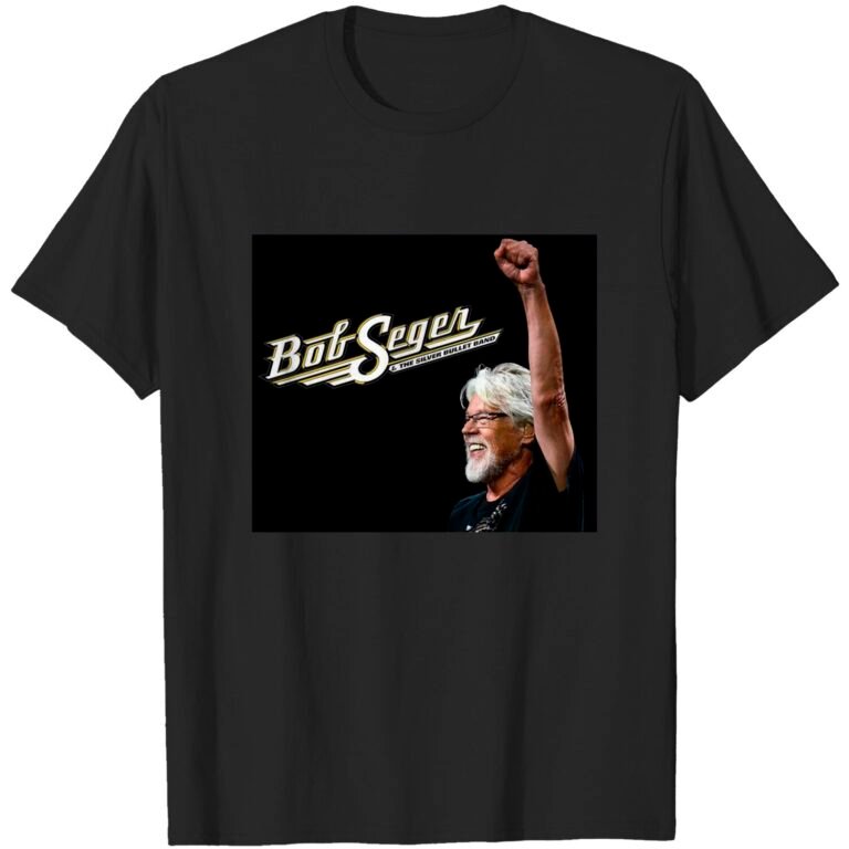 Bob Silver Bullet Band, Music Tee Shirt, Bob Seger Legend Singer