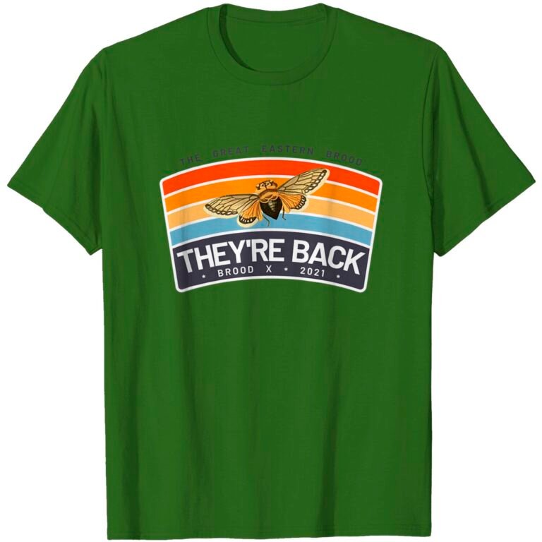 Brood X Periodical Cicada Bug 2021 Invasion Great Eastern Us T-shirt