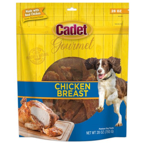 Cadet, Cadet Gourmet Chicken Breast Dog Treats, Breast, Chicken, 1 Each/28 Oz