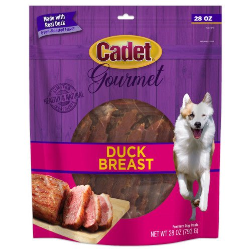 Cadet, Cadet Gourmet Duck Breast Dog Treats, Breast, Duck, 1 Each/28 Oz. (1 Count)