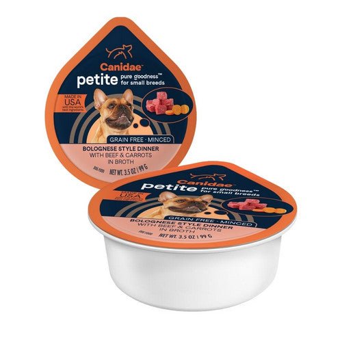 Canidae, CANIDAE PURE Petite Small Breed Grain-Free Wet Dog Food, Minced w/Beef &
