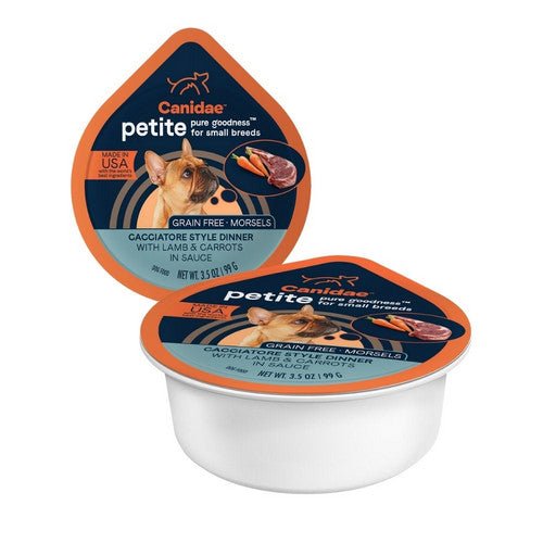 Canidae, CANIDAE PURE Petite Small Breed Grain-Free Wet Dog Food, Morsels w/Lamb &
