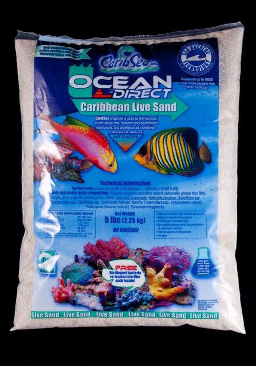 Caribsea, CaribSea Ocean Direct Live Original Grade Aquarium Sand, 1 Each/5 lb