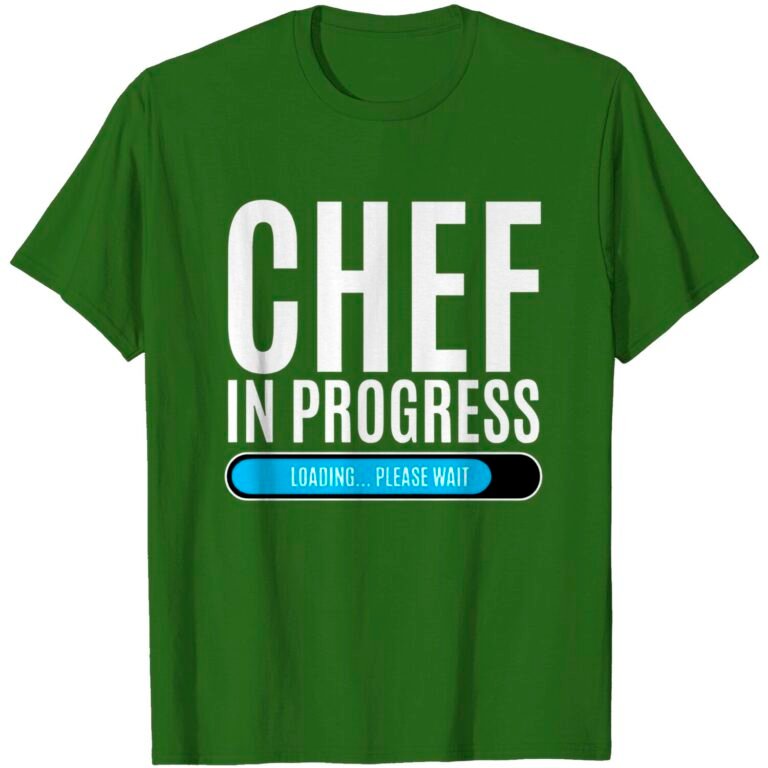 Chef In Progress Loading Please Wait T-shirt, Funny Cooking Shirt, Cooking Shirt