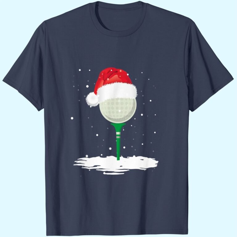 Christmas Golf T-shirt