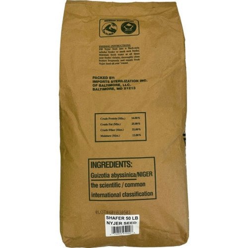 Chuckanut/nature’s Nuts, Natures Nyjer Thistle, 50 Lbs