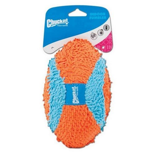 Chuckit!, Chuckit! Indoor Fumbler Dog Toy, 1 Each / Medium, Blue/Orange