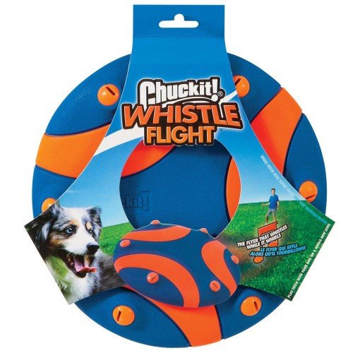 Chuckit!, Chuckit Whistle Flight Disc Dog Toy, 1 count