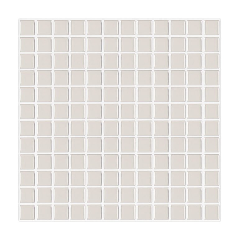 Beige Grey Mosaic Peel and Stick Tile Backsplash
