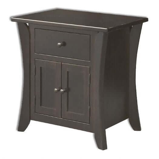 Caledonia 1-Drawer 2-Door Nightstand