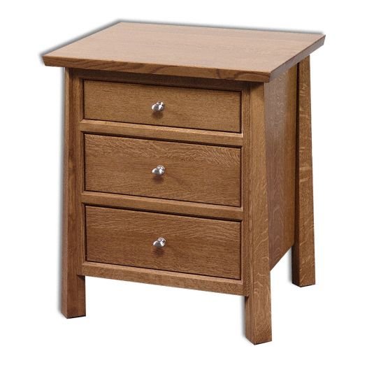Vancoover 3-Drawer Nightstand