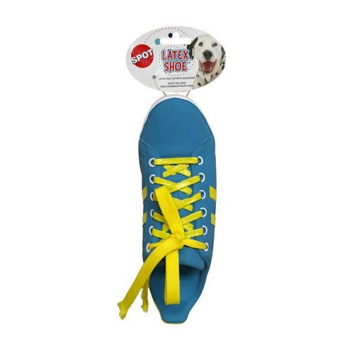 Doc and Phoebes, Latex Shoes Dog Toy Assorted, 1 Count / 9 Inches