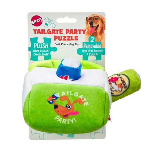 Doc and Phoebes, Tailgate Party Puzzle Dog Toy, 1 Count / 6 Inches