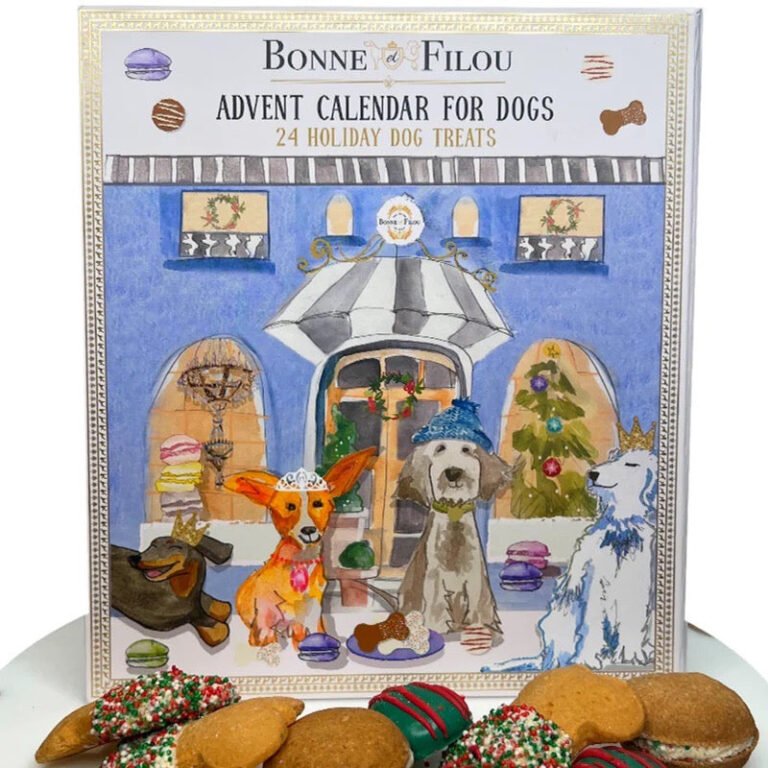 Dog Treats Advent Calendar – 24 Holiday Treats for Dogs