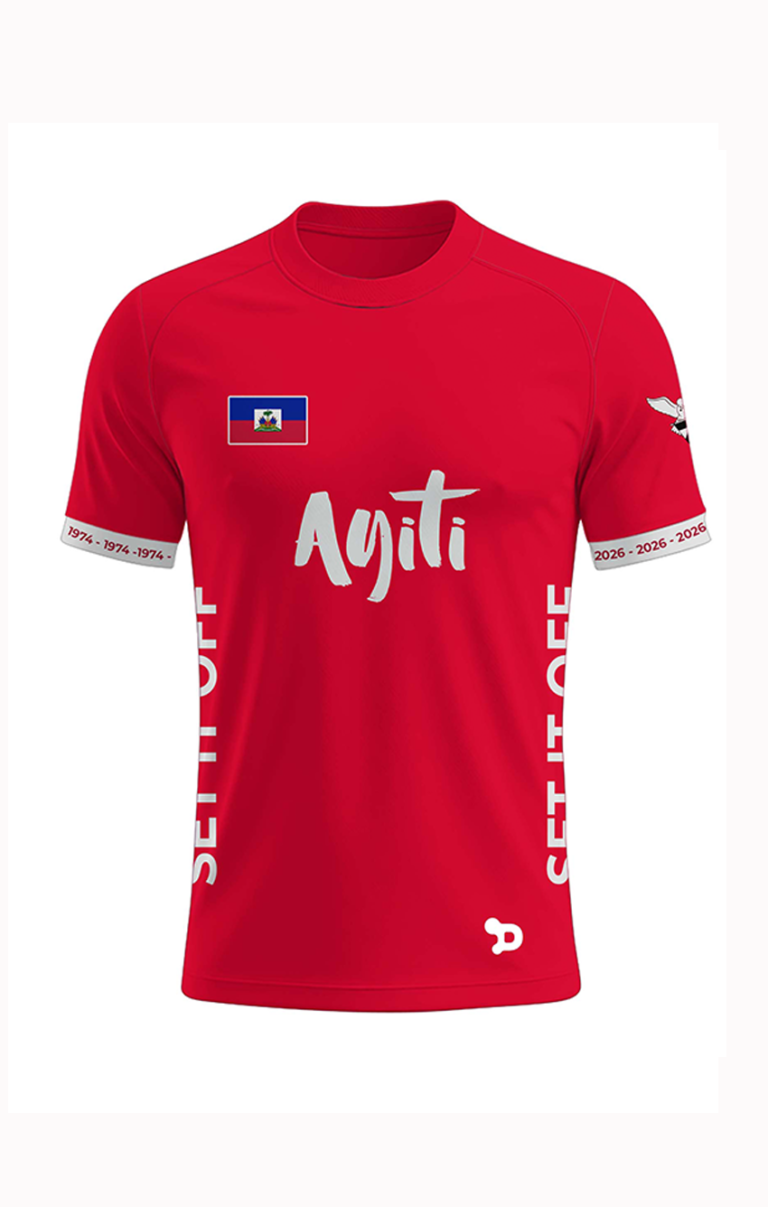 Afriken An “Ayiti” SET IT OFF Jersey – L / Female