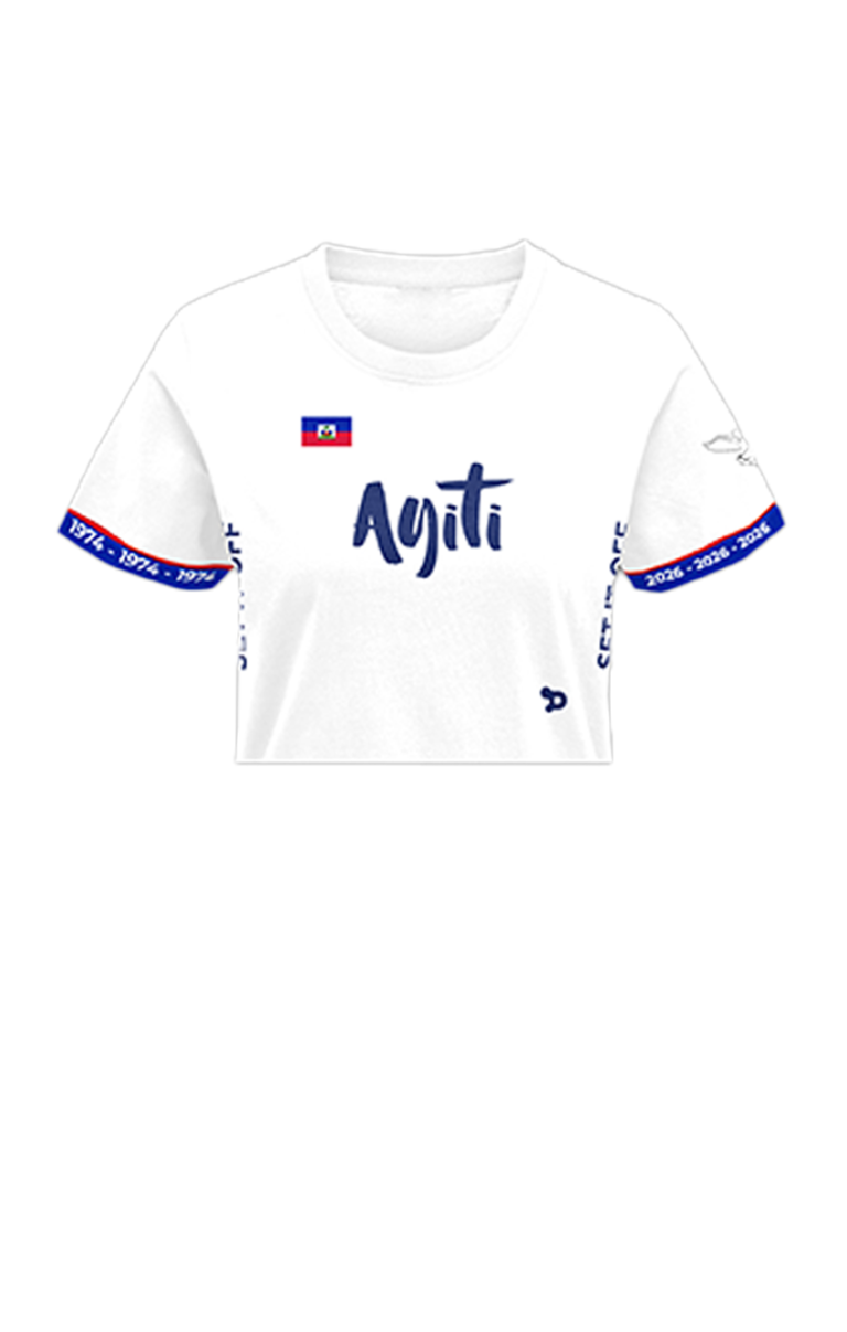 Claudia “Ayiti” SET IT OFF Crop Top Jersey – 3XL