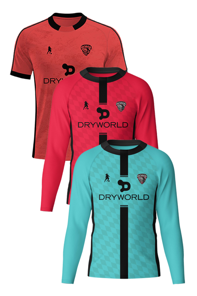 Roma FC Keeper Jersey Bundle – Youth – YM