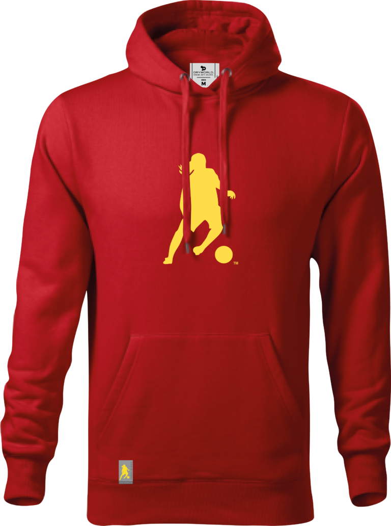Ronaldinho Big Bruxo Cotton Hoodie – Men’s – L / Red
