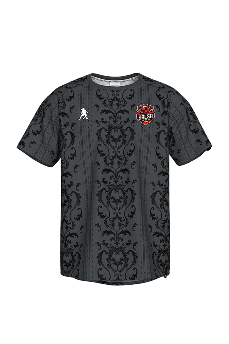 Ronaldinho Bruxo Baroque Salsa T-Shirt – Men’s – YS / Grey