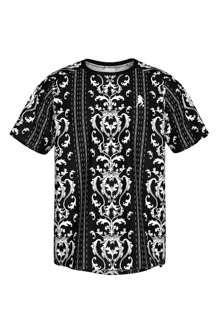 Ronaldinho Bruxo Baroque T-Shirt – Men’s – YL / Black